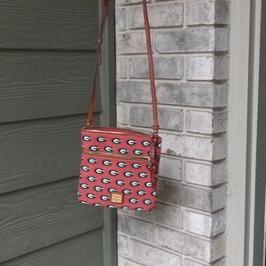The Dooney & Bourke George Bulldog Cross Shoulder Bag